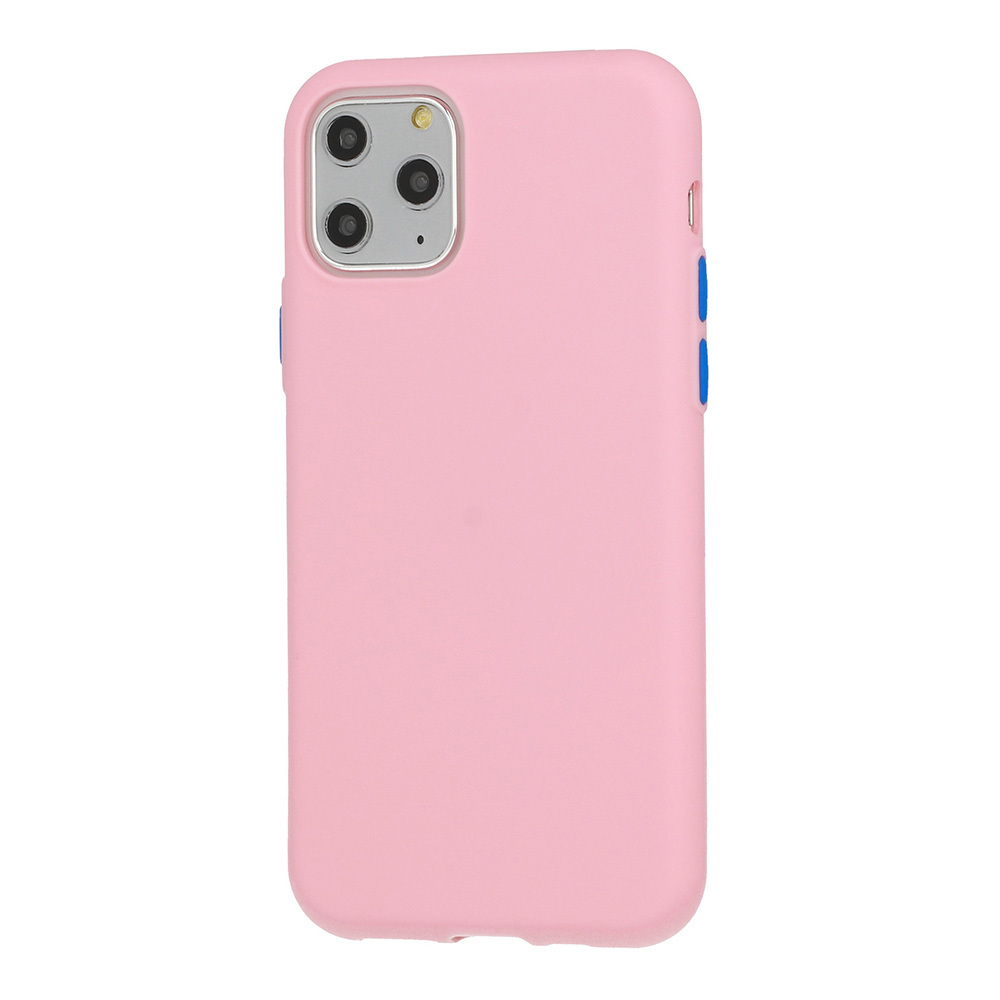 Solid silicone case for Xiaomi Redmi 9 - Pink