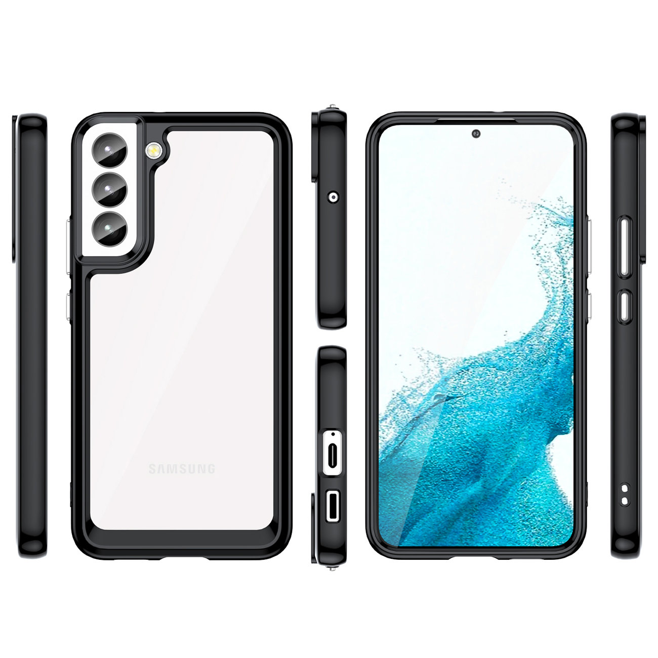 Outer Space case for Samsung Galaxy S23 - Black