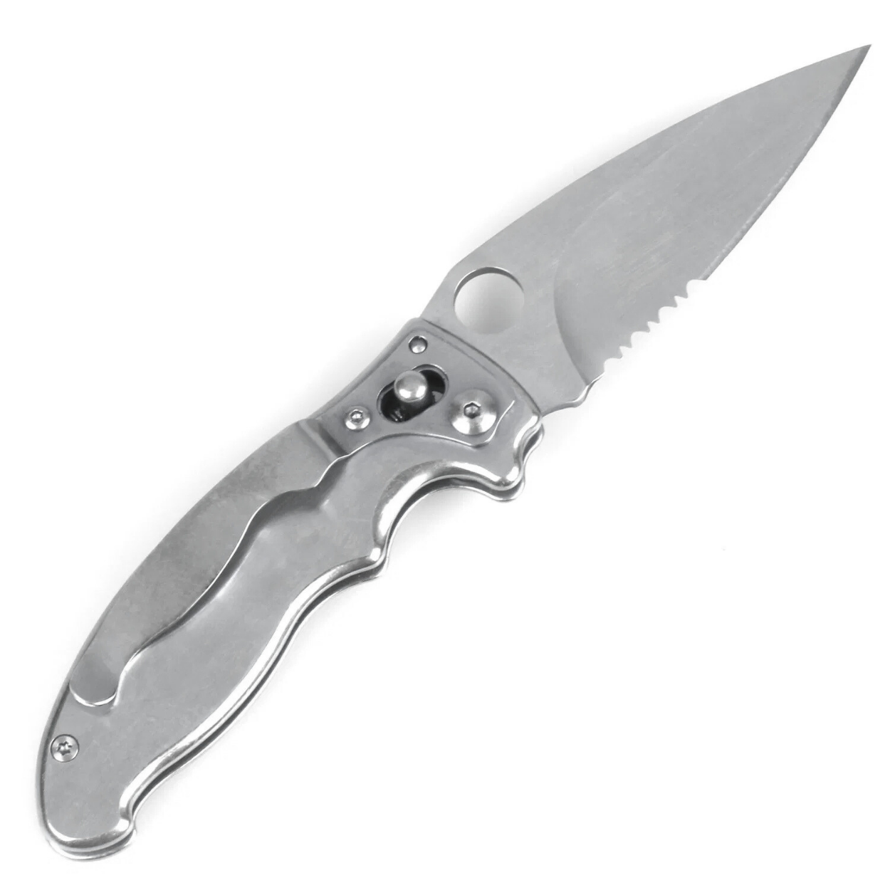Outdoor Folding Knife C3961 - Silver