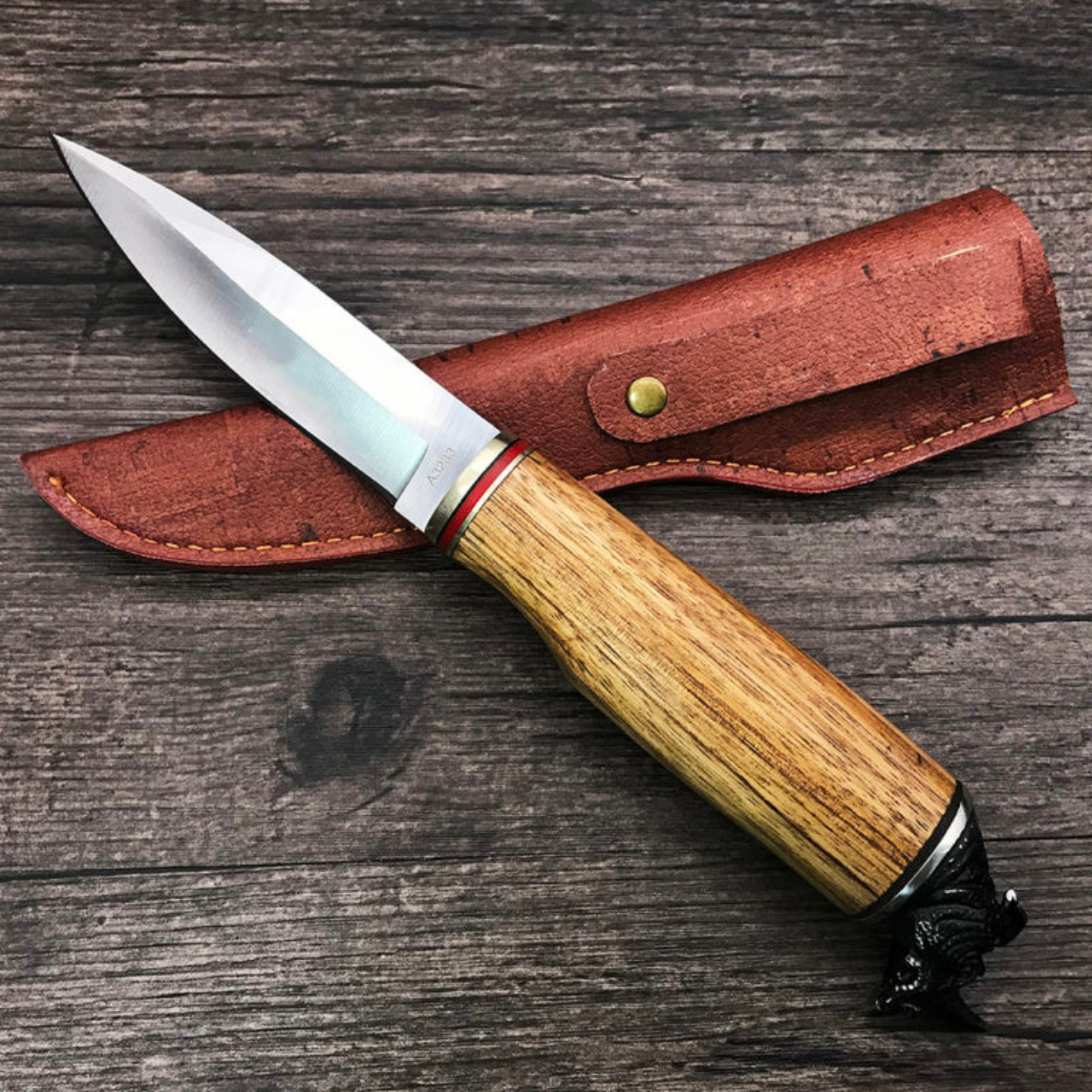 Outdoor Knife A3233 - Brown