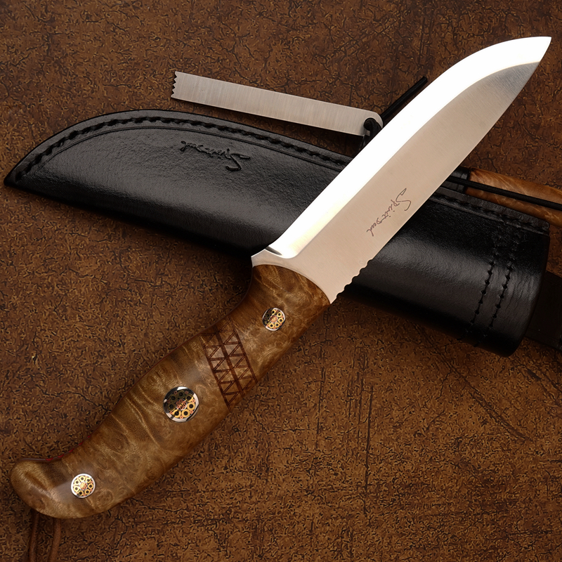 Hunting Knife HARAHU LO-38773 - Brown