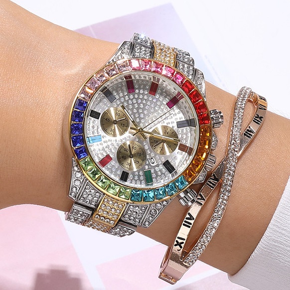 EX-22592 Watch - Gold/Pink