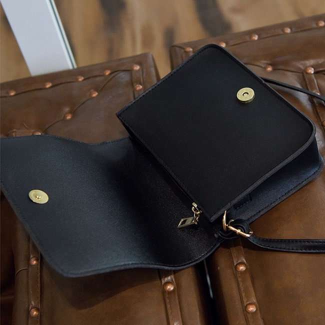 Mačičky handbag - Black