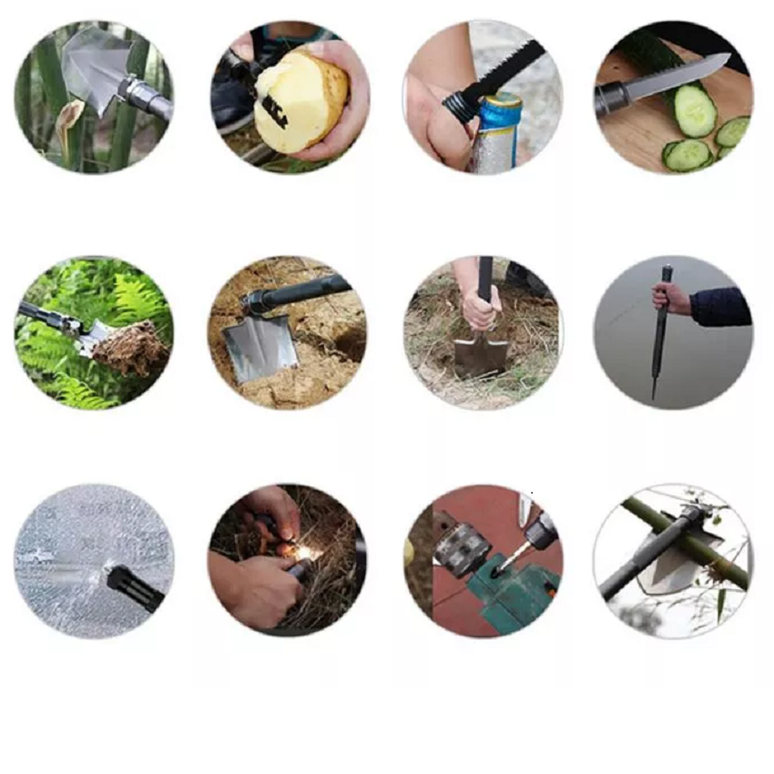 Multifunctional Survival Shovel - Type4