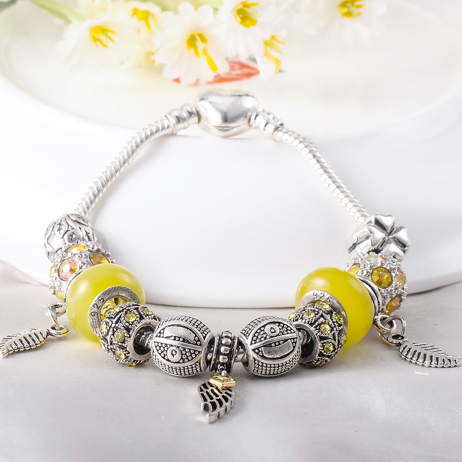 ET-1944 Bracelet - Silver/Pink 2