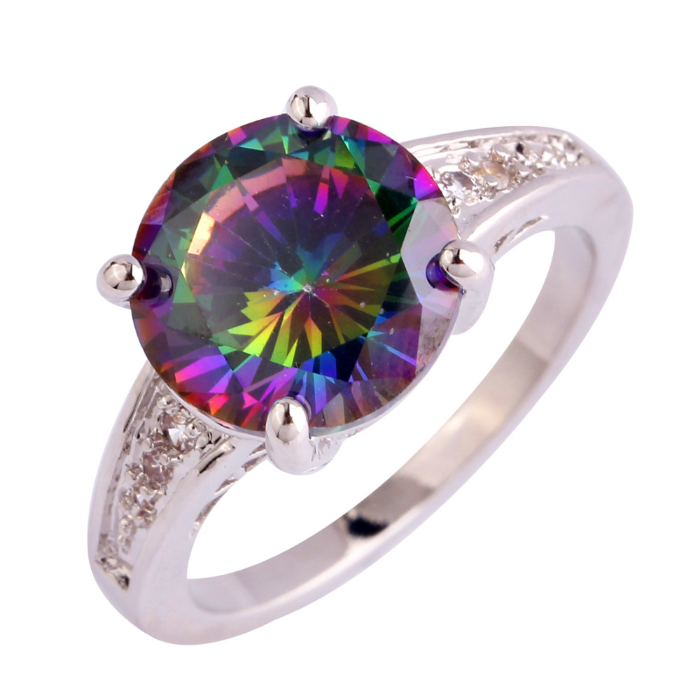 CO-1222 Ring - Silver/Pink/55mm