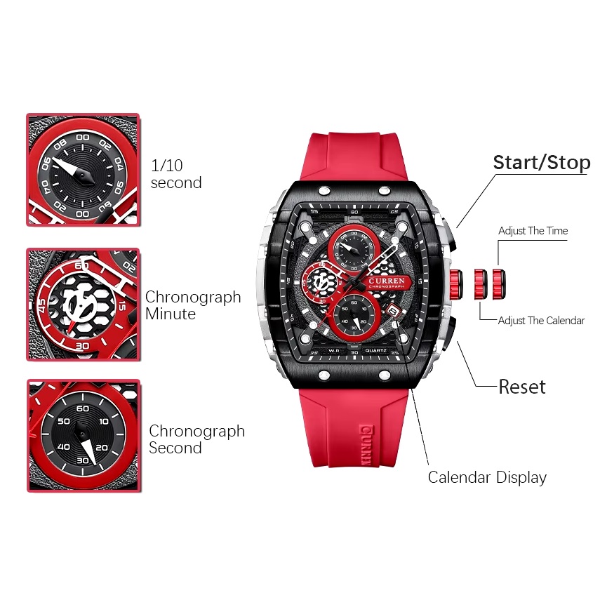 CURREN RO-35238 Watch - Orange