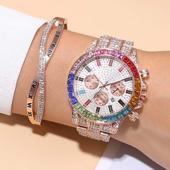 EX-22592 Watch - Gold/Pink