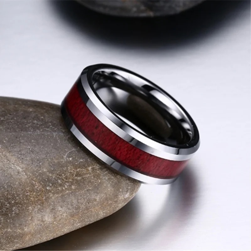 GA-32433 Ring - Silver/Brown/65mm