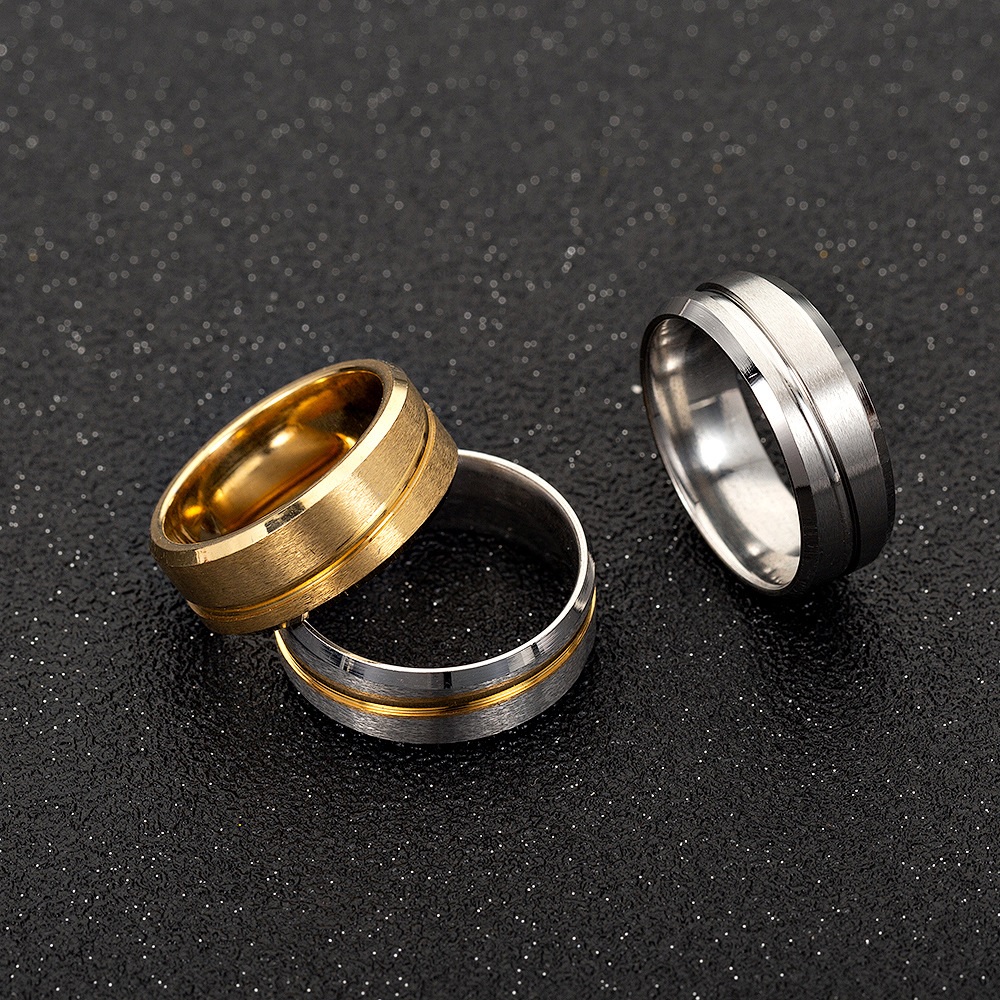 JO-17338 Ring - Silver/Gold/57mm