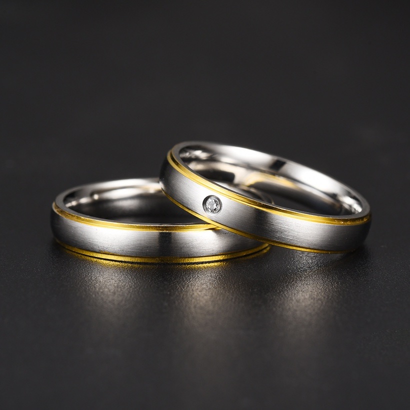 KN-17570 Women's Ring - Silver/Gold/67mm