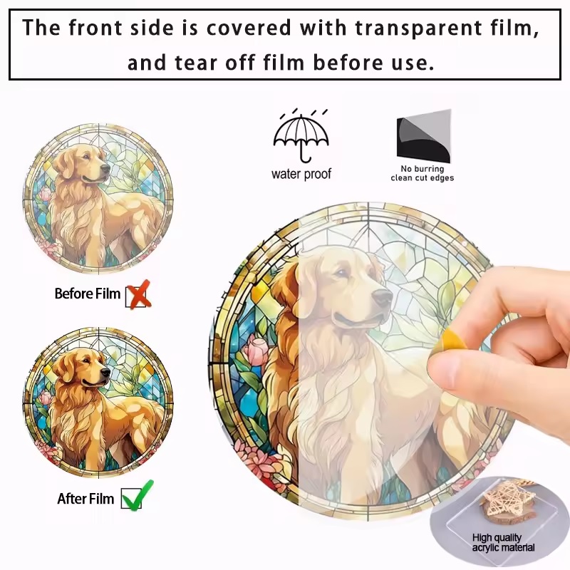 Sun catcher - Dog/Typ7