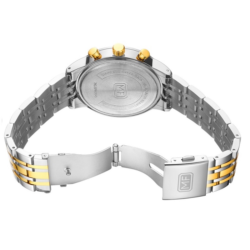Mini Focus MD-23877 Watch - Silver / Blue