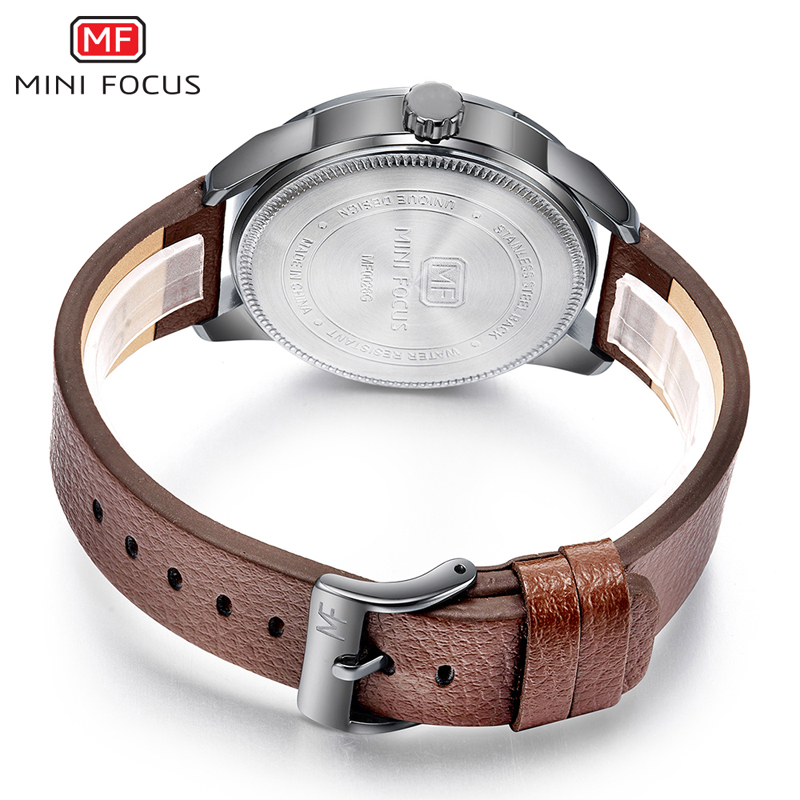 Watch Mini Focus OM-23894 - Black / Silver