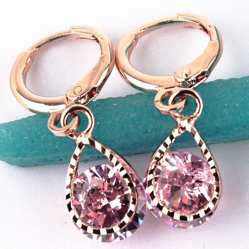 ST-478 Earrings - Purple
