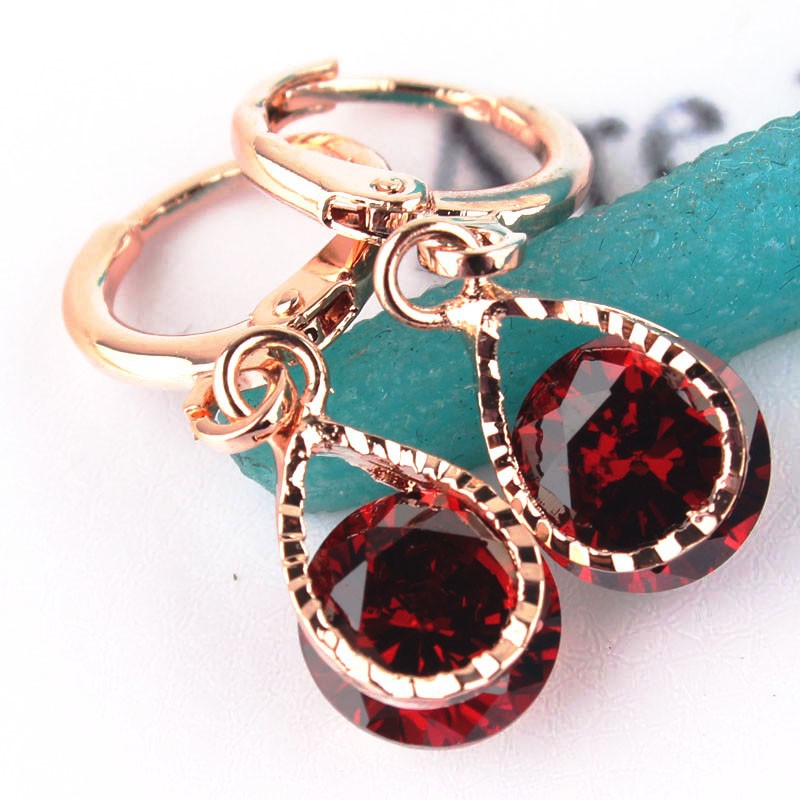 ST-478 Earrings - Purple