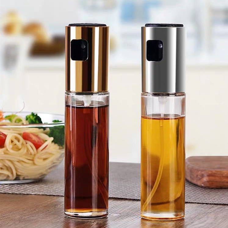 Oil spray bottle-Silver