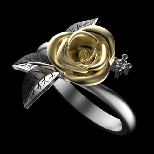 Ring FL-7758 - Silver/62mm