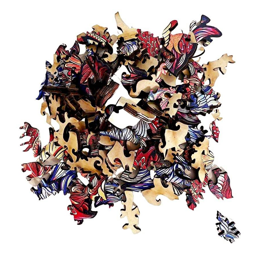 Wooden puzzle-Tiger/S