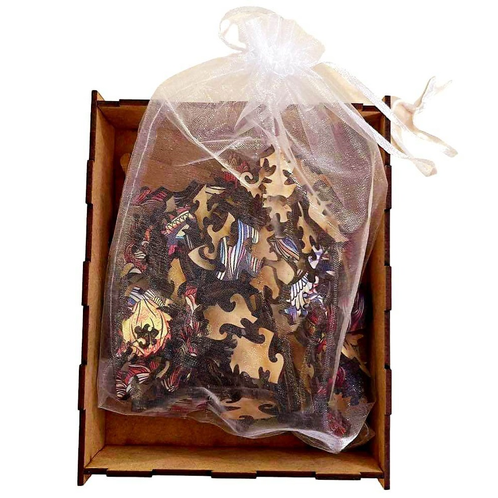 Wooden puzzle-Tiger/S