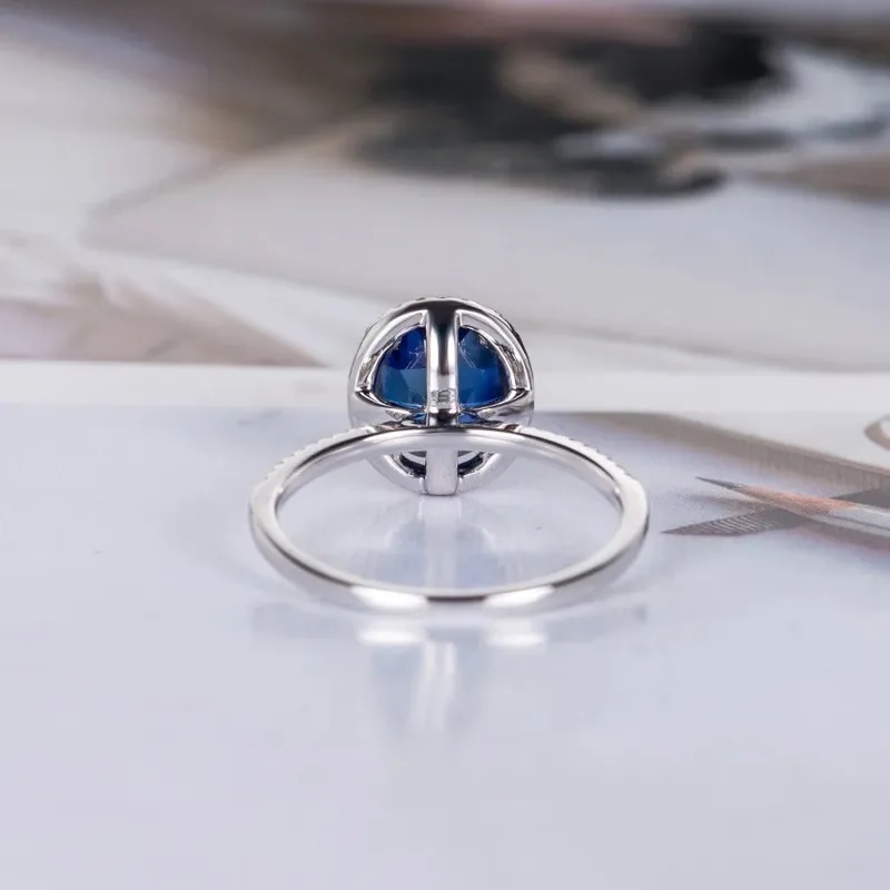 RO-35614 Ring - Silver / Blue / 59mm