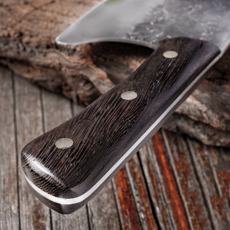 SA-13962 Kitchen cleaver - Brown