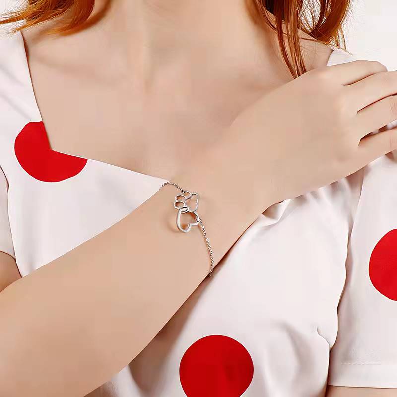 Paw Set - Silver