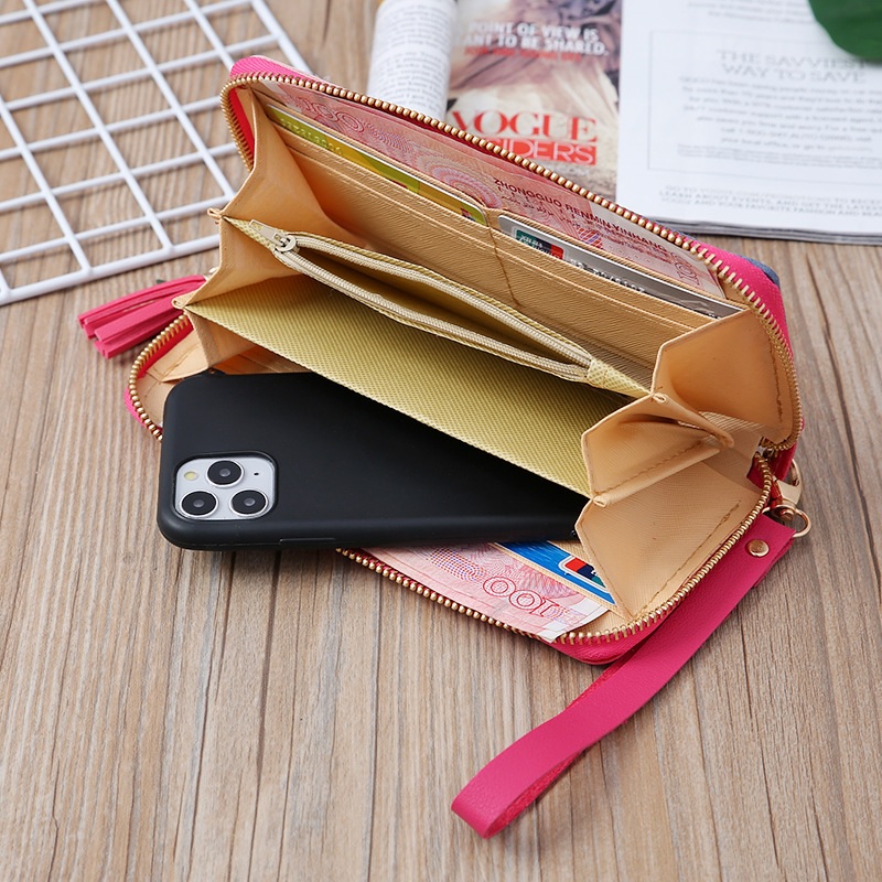 SI-12857 Wallet - Blue/Pink
