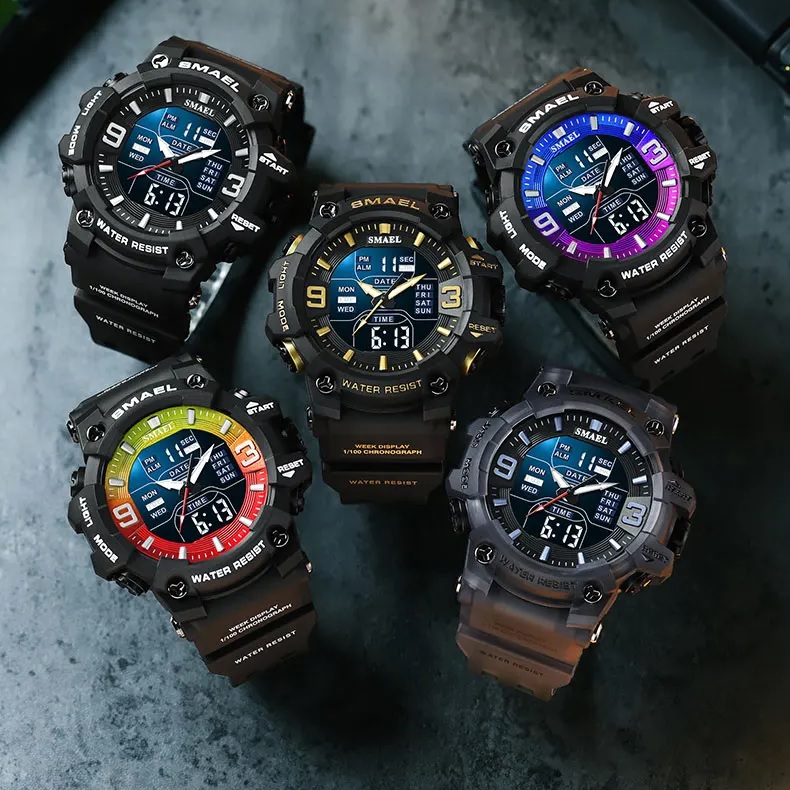 SMAEL TR-29453 Watch - Dark Green
