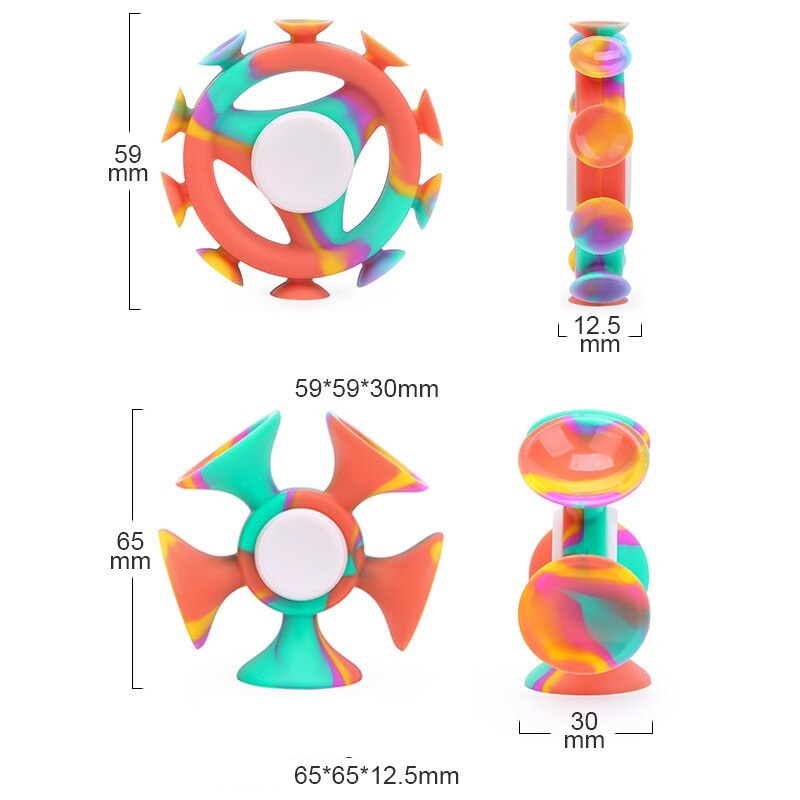 Silicone Spinner - Multicolored