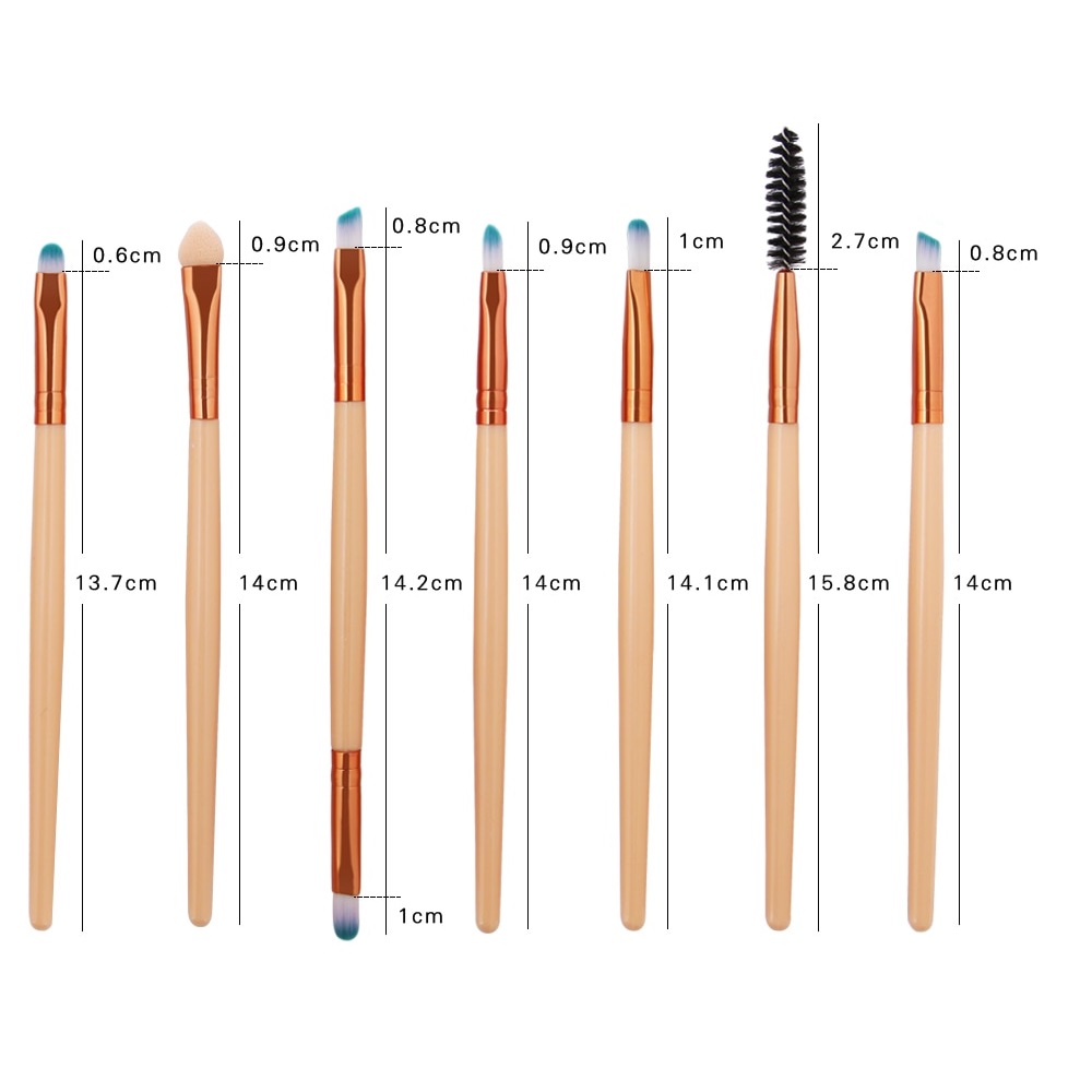 Make-up brushes LO-4504 - Black