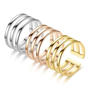 Ring TX-17261 - Gold/Pink