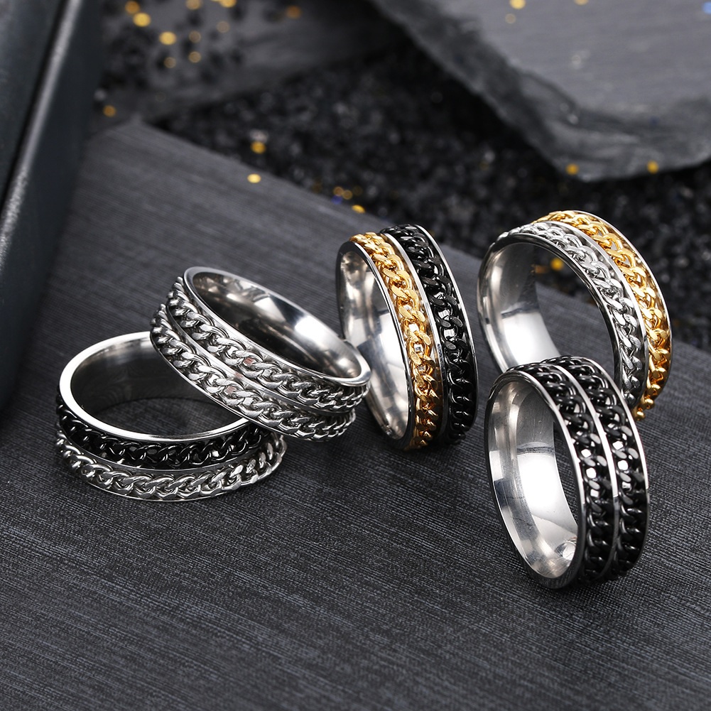 WA-17039 Ring - Silver / 55mm