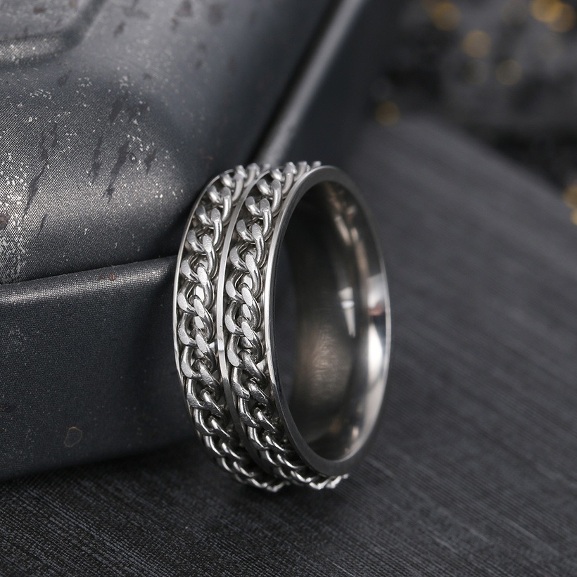 WA-17039 Ring - Silver / 55mm