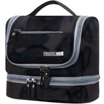 Travel cosmetic bag with hook KS-39248 - Black