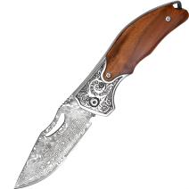 Outdoor Folding Knife WG745 - Brown
