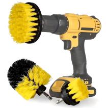 Set of Cleaning Brushes 3pcs - Black / Yellow