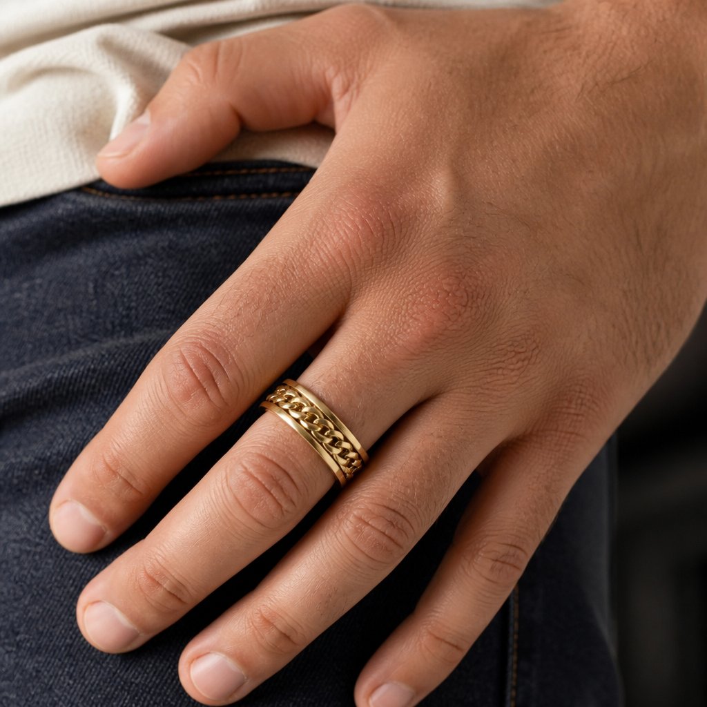Ring CH-16869 - Gold/65mm
