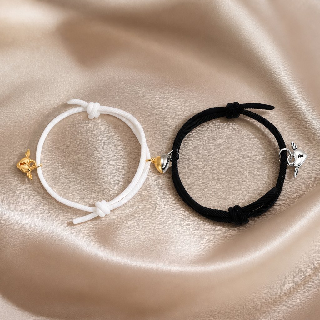 HM-20606 Bracelets - Black/White