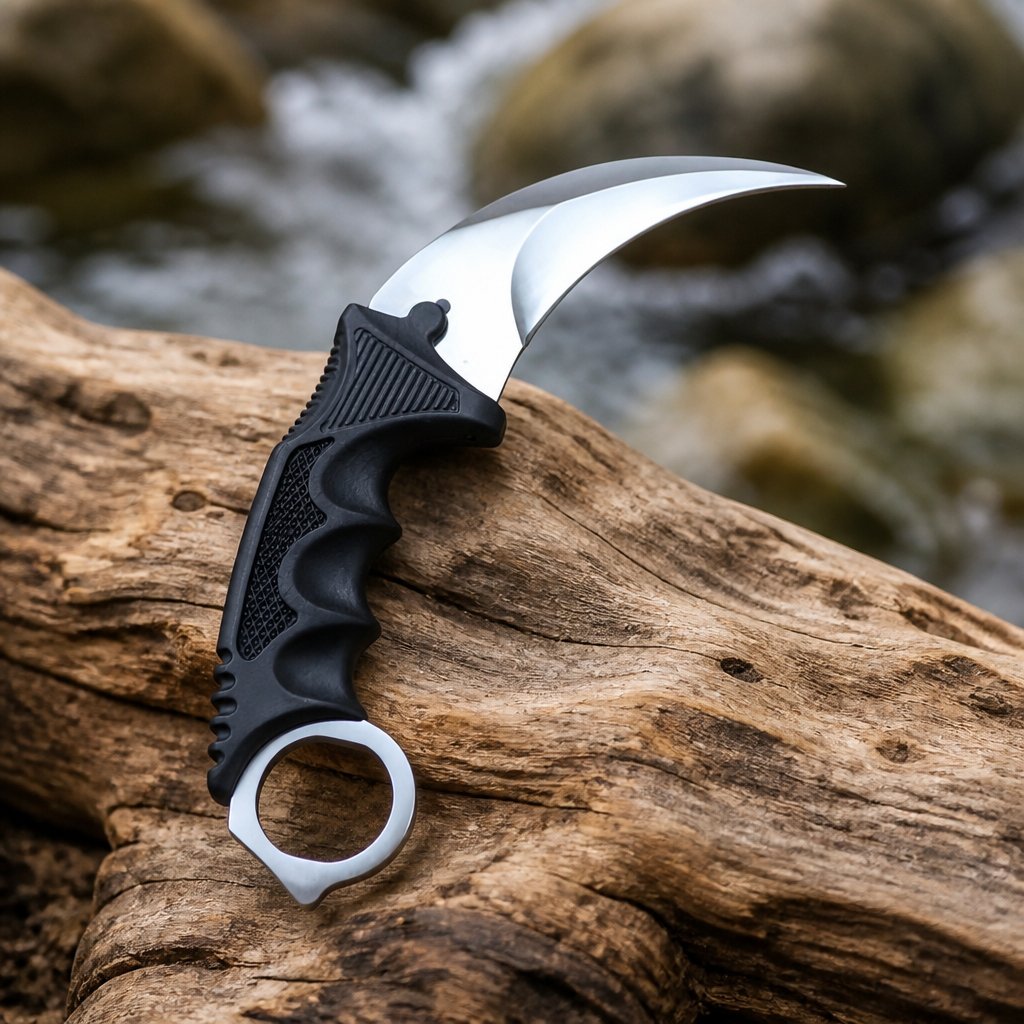 Outdoor Knife SC-27744 - Silver