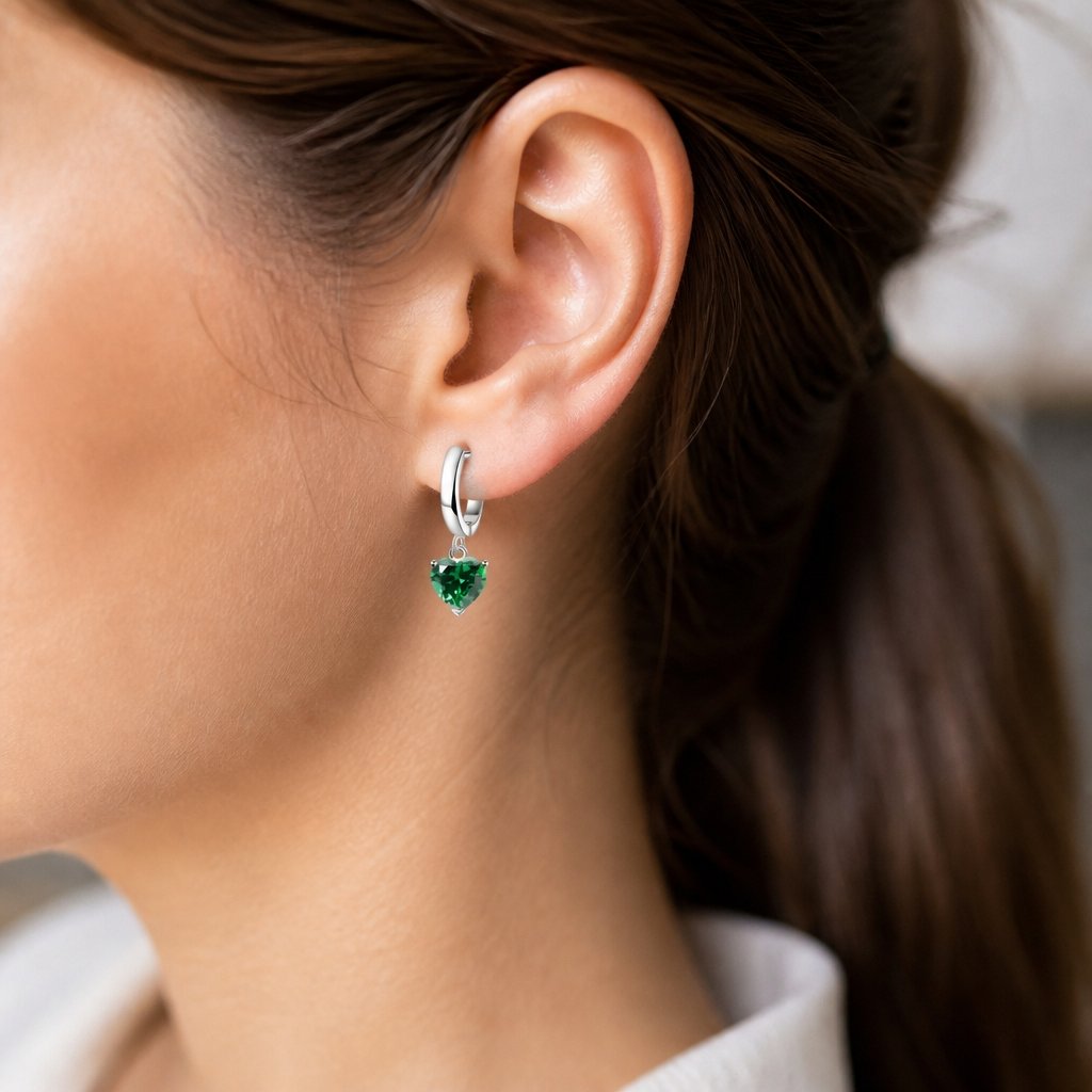 NI-29374 Earrings - Green