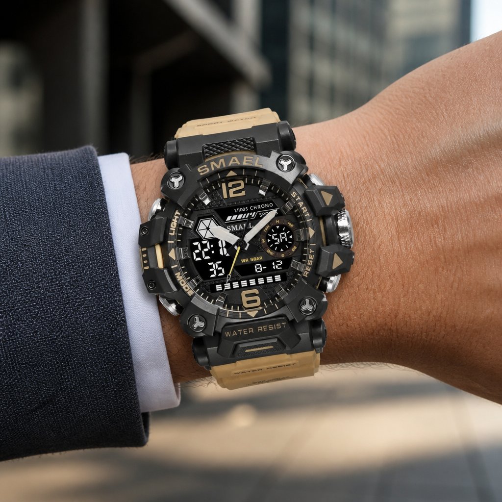 Watch SMAEL GR-29433 - Brown