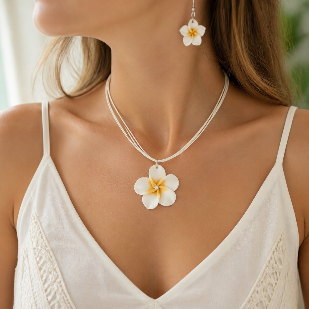 Bohemian Flower Set - White