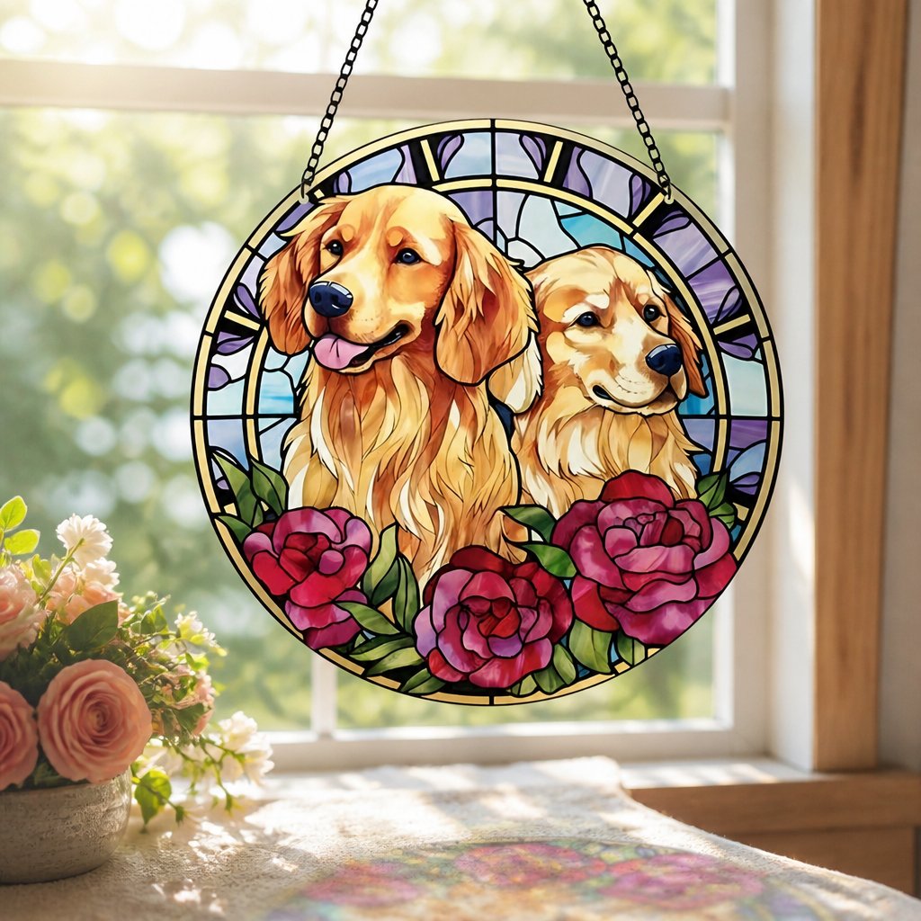 Sun catcher - Dog/Typ3