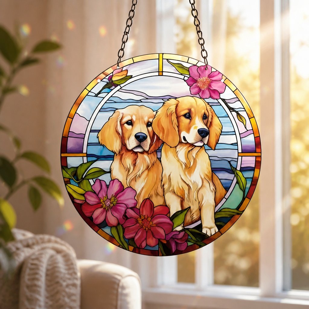 Sun catcher - Dog/Typ4