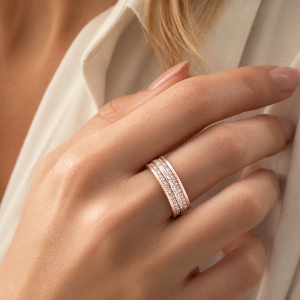 DE-31819 Ring - Gold/Pink/67mm