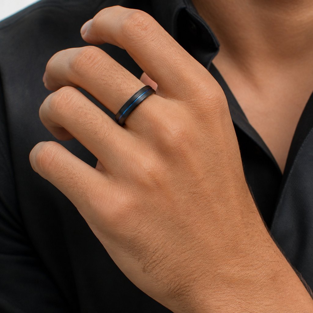 DA-32459 Ring - Black/Blue/57mm