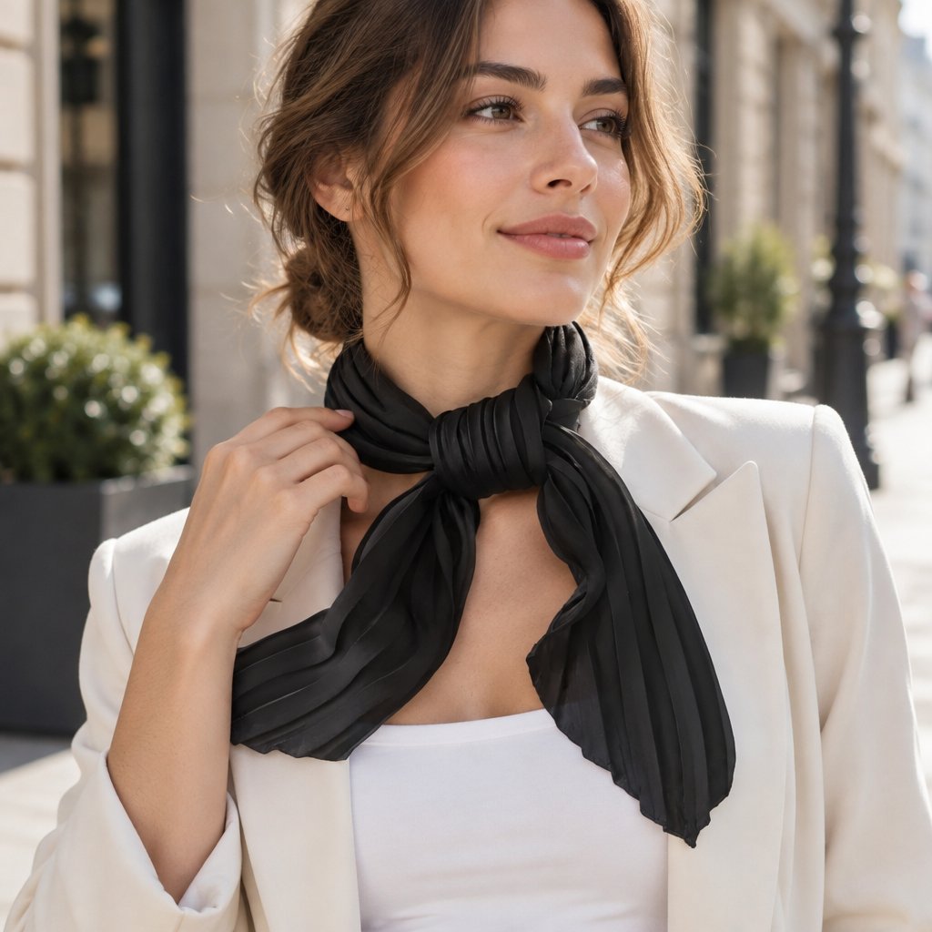 ES-33832 Scarf - Black