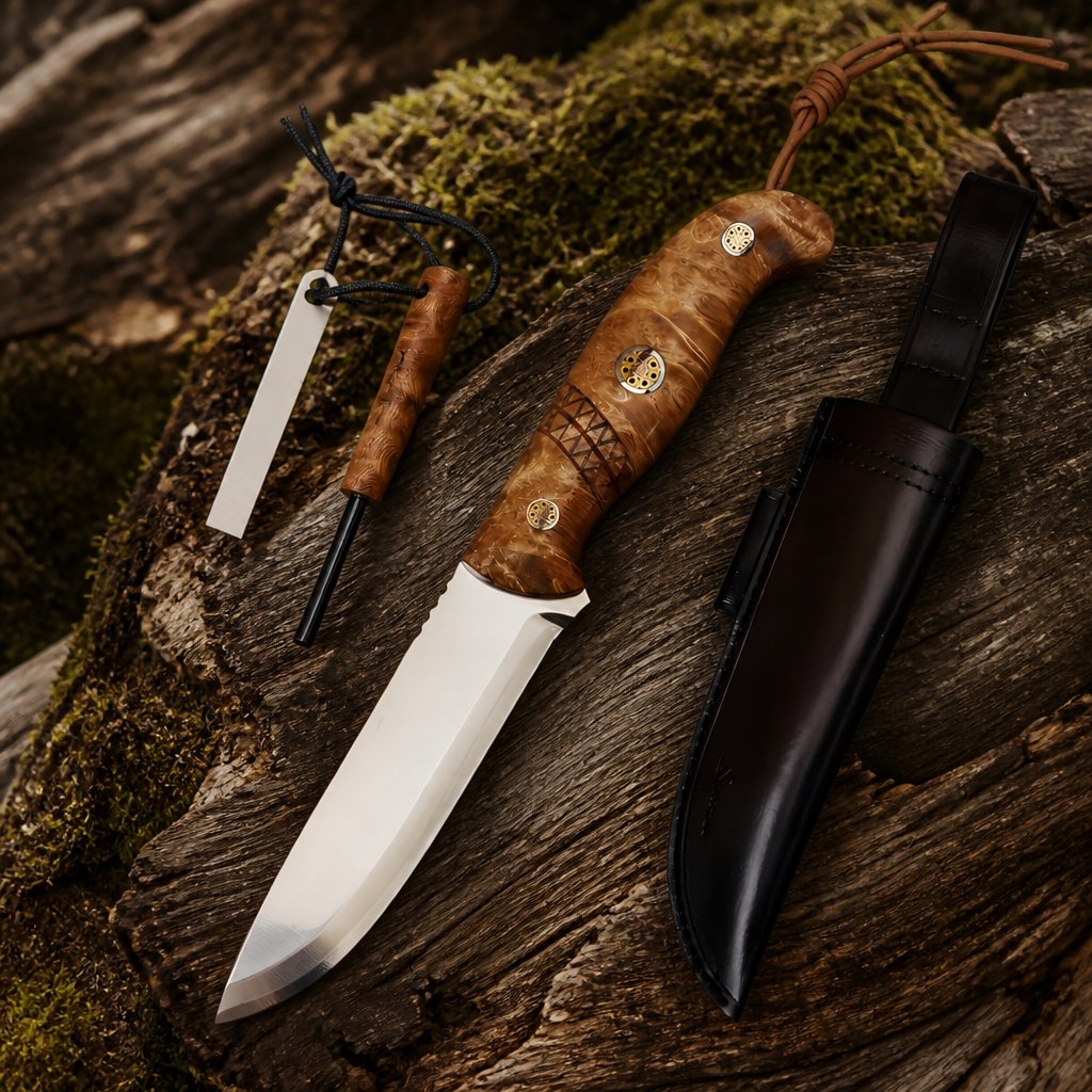 Hunting Knife HARAHU LO-38773 - Brown
