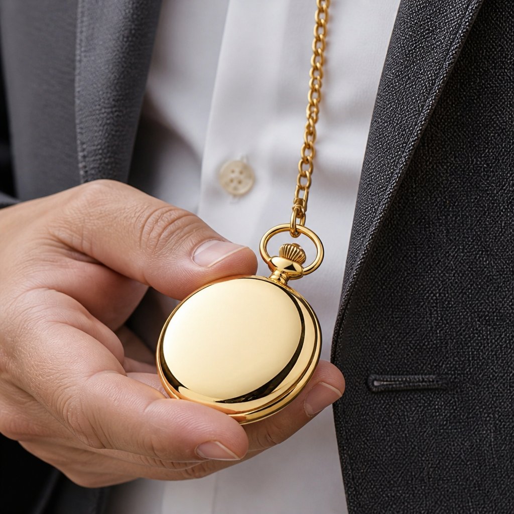 GL-5097 Pocket Watch - Gold